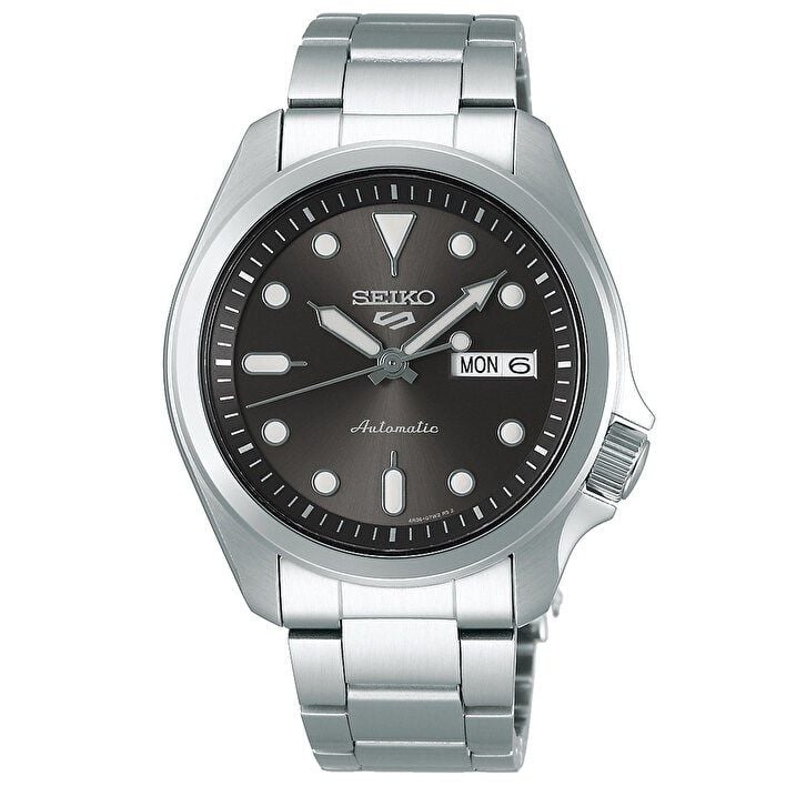 Seiko SRPE51K1 Otomatik Çelik Gri Hardlex Cam Siyah Kadran 10 ATM 40 mm Erkek Kol Saati