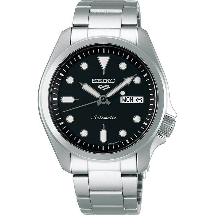 Seiko SRPE55K1 Otomatik Çelik Gri Siyah Kadran 10 ATM 40 mm Erkek Kol Saati