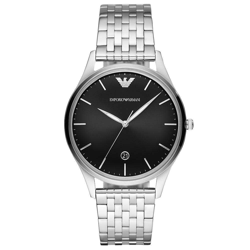 Emporio Armani AR11286 41 mm Quartz Gri Çelik Erkek Kol Saati