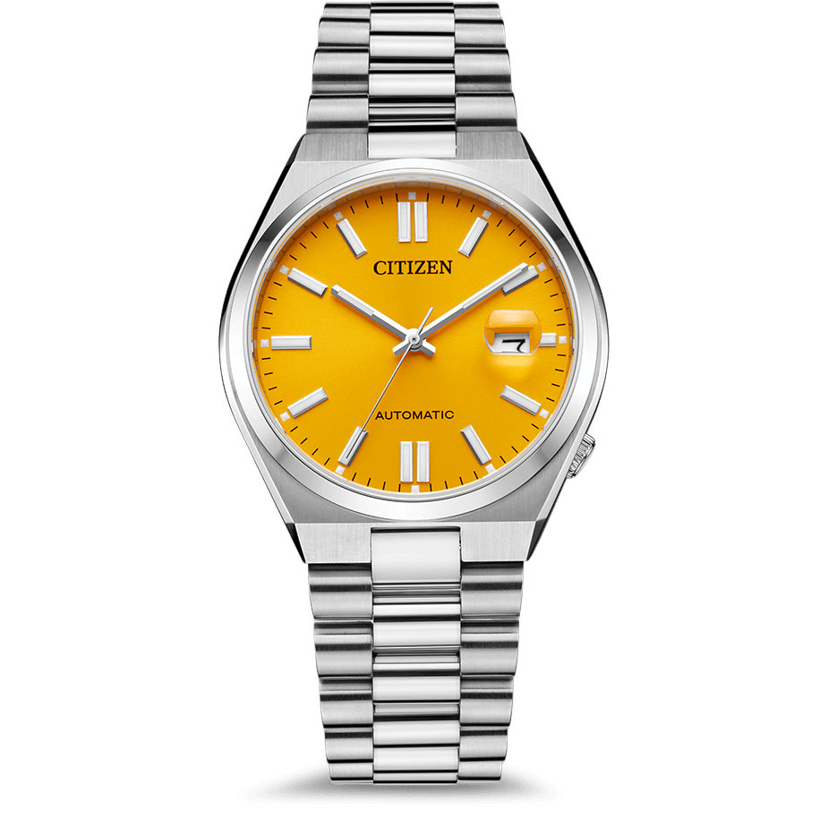 Citizen Tsuyosa NJ0150-81Z Otomatik Çelik Sarı Kadran 40 mm Erkek Kol Saati