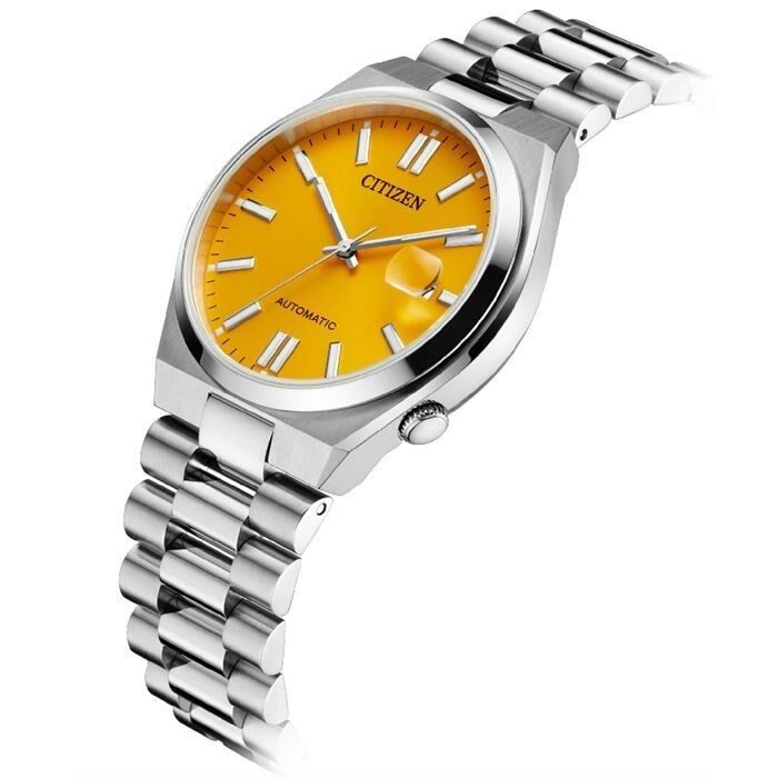 Citizen Tsuyosa NJ0150-81Z Otomatik Çelik Sarı Kadran 40 mm Erkek Kol Saati