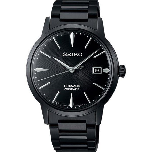 Seiko SRPJ15J Otomatik Çelik Siyah 40 mm Erkek Kol Saati