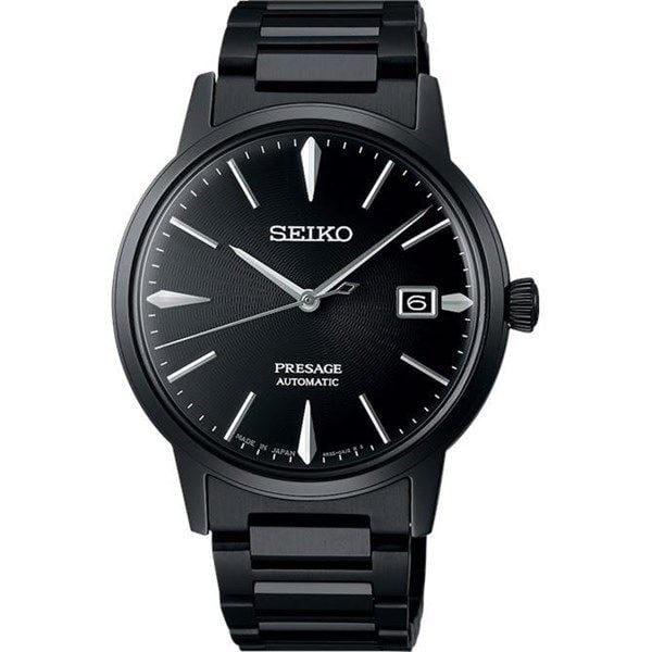 Seiko SRPJ15J Otomatik Çelik Siyah 40 mm Erkek Kol Saati