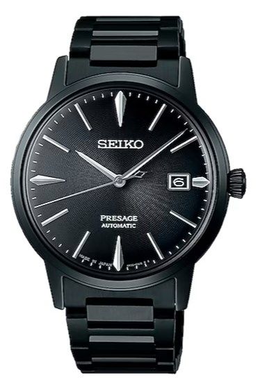 Seiko SRPJ15J Otomatik Çelik Siyah 40 mm Erkek Kol Saati