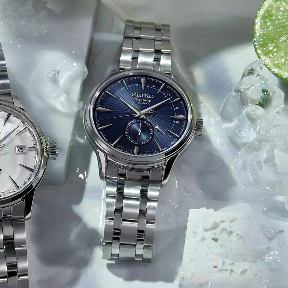 Seiko SSA347J Otomatik Çelik Gri Lacivert Kadran 41 mm Erkek Kol Saati