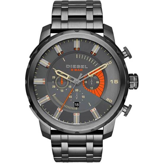Diesel DZ4348 Quartz Çelik Füme Gri Kadran 48 mm Erkek Kol Saati