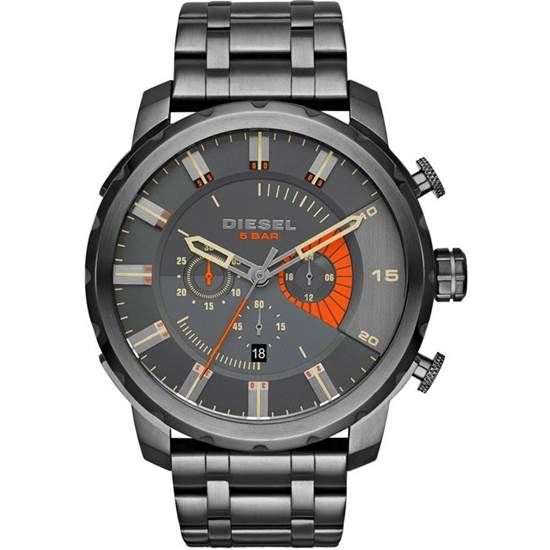 Diesel DZ4348 Quartz Çelik Füme Gri Kadran 48 mm Erkek Kol Saati