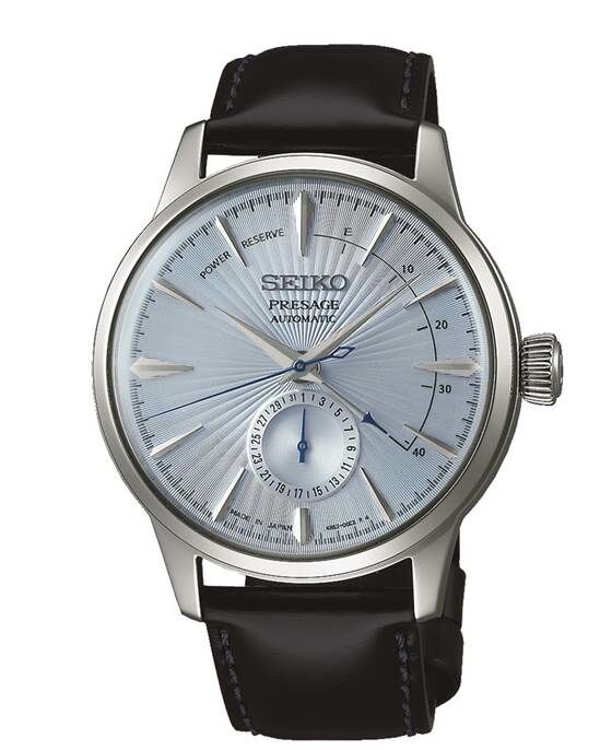 Seiko SSA343J Otomatik Deri Siyah 10 ATM 40 mm Erkek Kol Saati