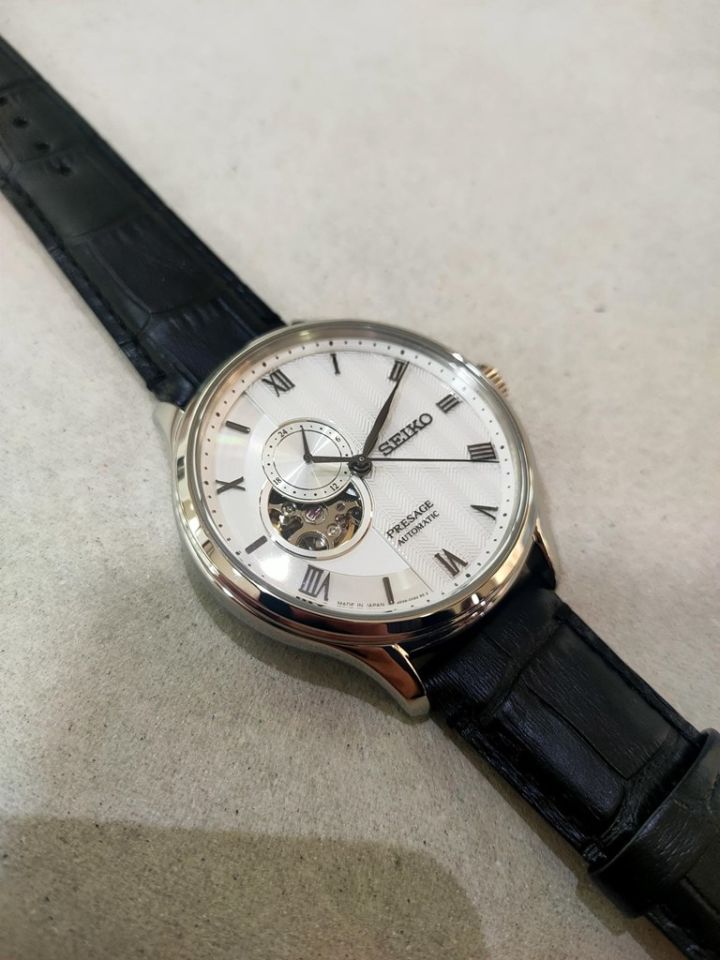 Seiko Prasage SSA379J 42 mm Siyah Safir Otomatik Erkek Kol Saati