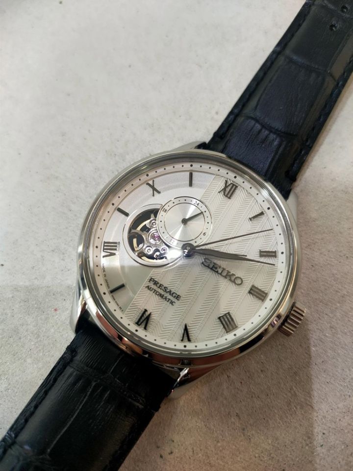 Seiko Prasage SSA379J 42 mm Siyah Safir Otomatik Erkek Kol Saati