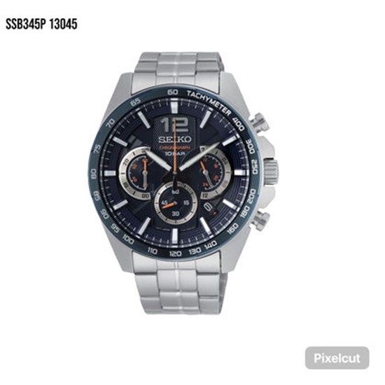 Seiko SSB345P Quartz Kronograf 44 mm Erkek Kol Saati