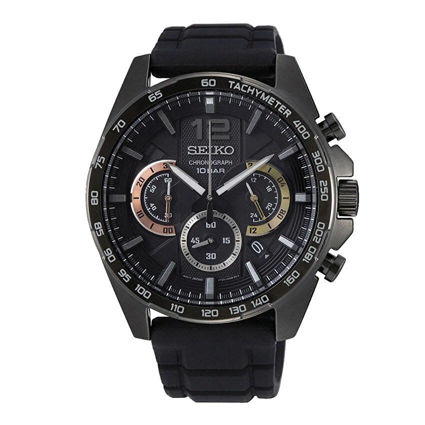 Seiko SSB349P Quartz Silikon Hardlex Kristal 44 mm Erkek Kol Saati