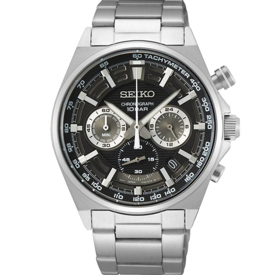 Seiko SSB397P Quartz Kronograf Çelik Gri 41 mm Erkek Kol Saati