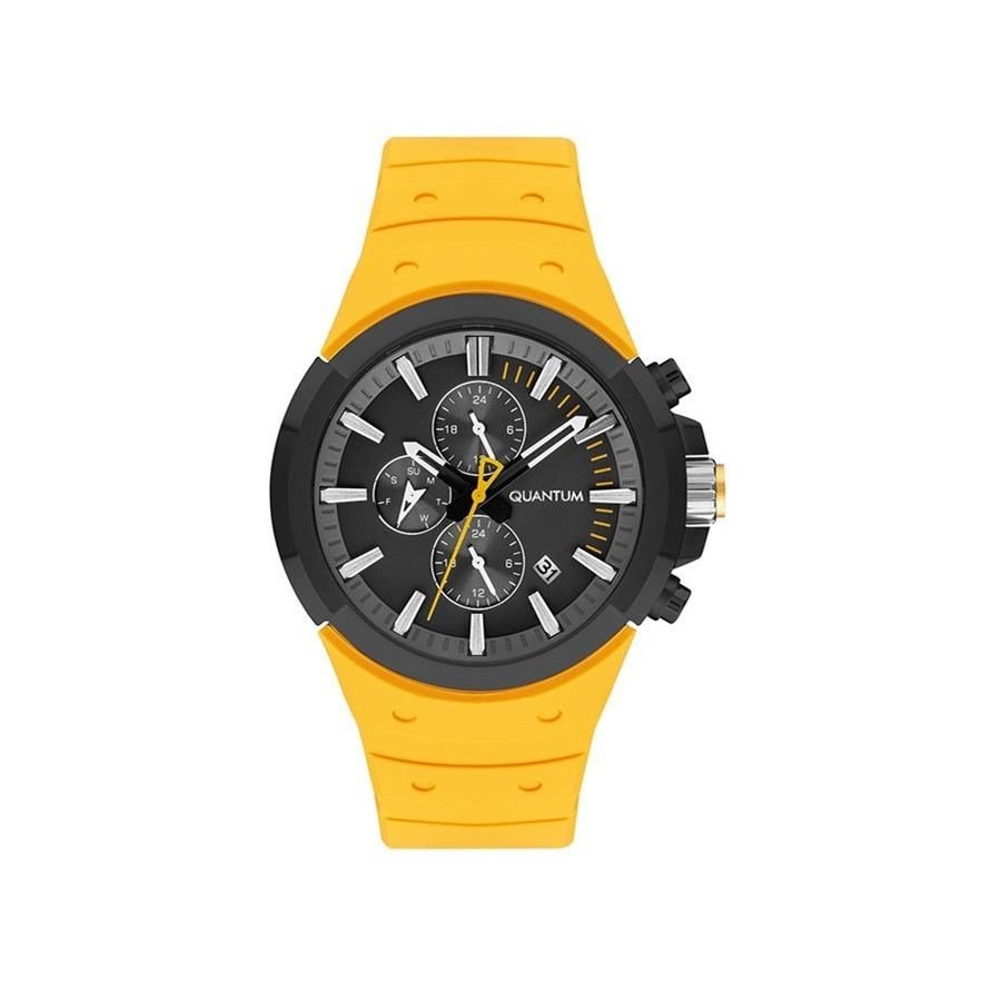 Quantum PWG1004.654 46 mm Sarı Erkek Saat