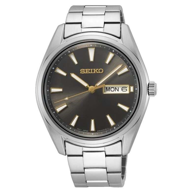 Seiko SUR343P Quartz Çelik Gri 40 mm Erkek Kol Saati