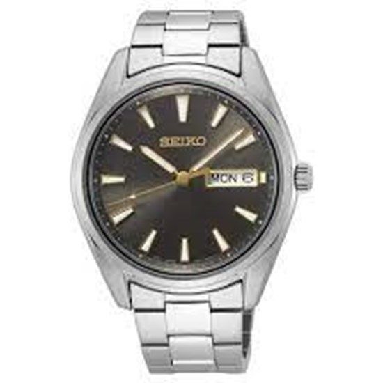 Seiko SUR343P Quartz Çelik Gri 40 mm Erkek Kol Saati