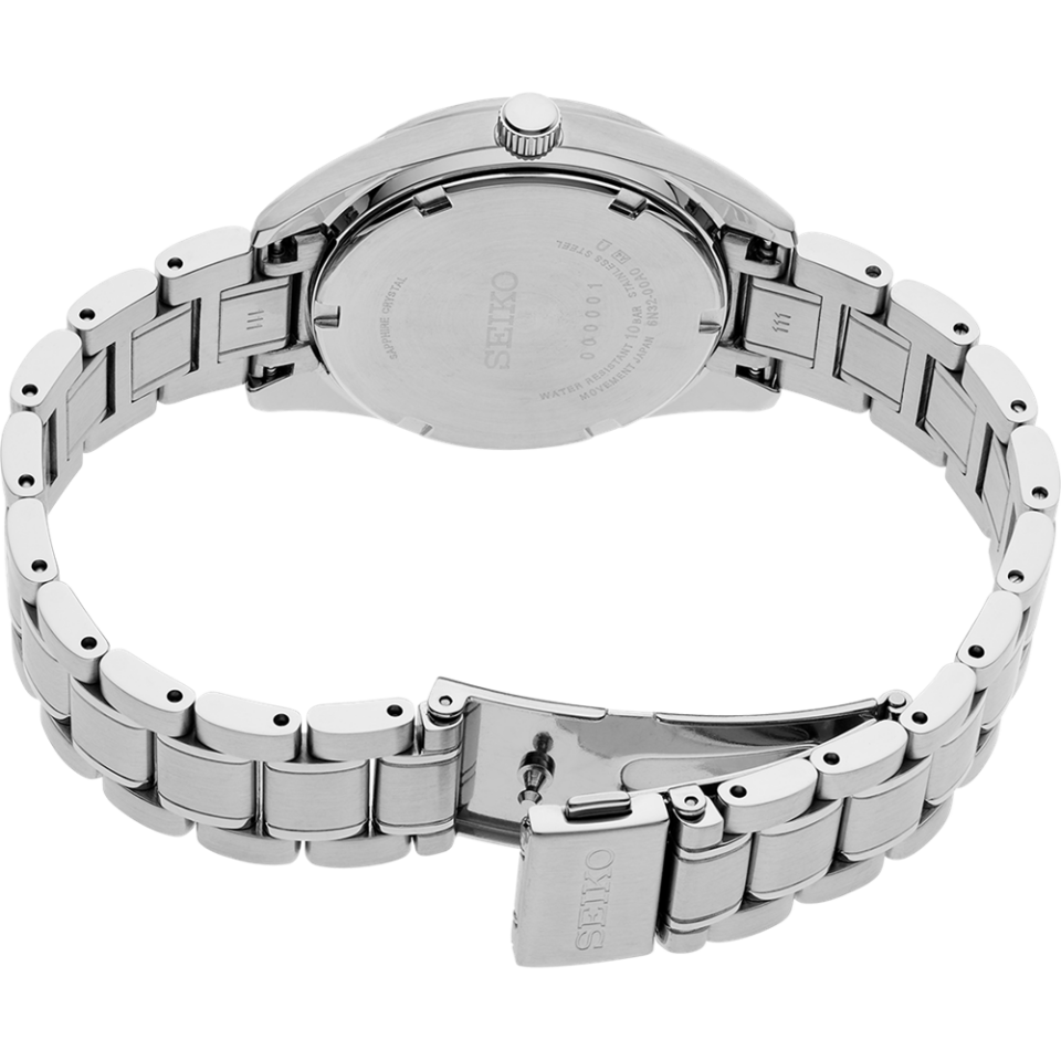 Seiko SUR581P1 Quartz Çelik Gri Mavi Kadran 32 mm Kadın Kol Saati