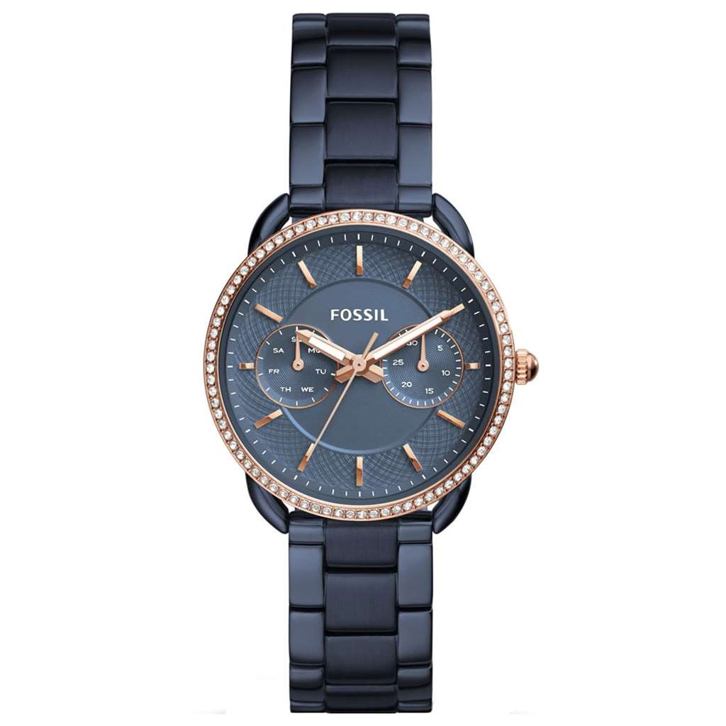 Fossil FES4259 Quartz Çelik Lacivert 35 mm Kadın Kol Saati