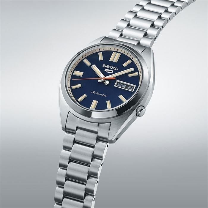 Seiko SRPK87K Otomatik Çelik Gri Lacivert Kadran 10 ATM 38 mm Erkek Kol Saati