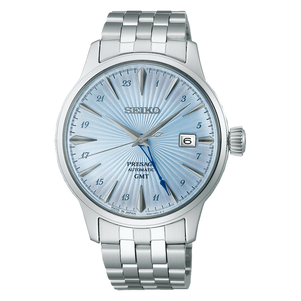 Seiko SSK037J Otomatik Çelik Gri Buz Mavisi Kadran 41 mm Erkek Kol Saati