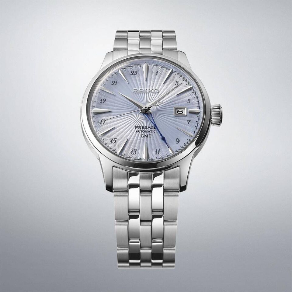 Seiko SSK037J Otomatik Çelik Gri Buz Mavisi Kadran 41 mm Erkek Kol Saati
