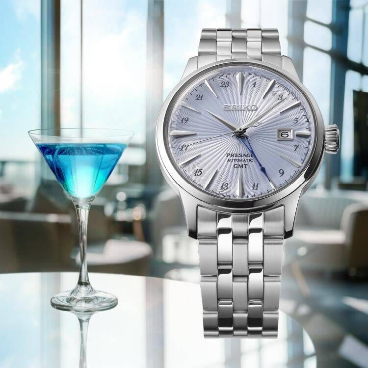 Seiko SSK037J Otomatik Çelik Gri Buz Mavisi Kadran 41 mm Erkek Kol Saati