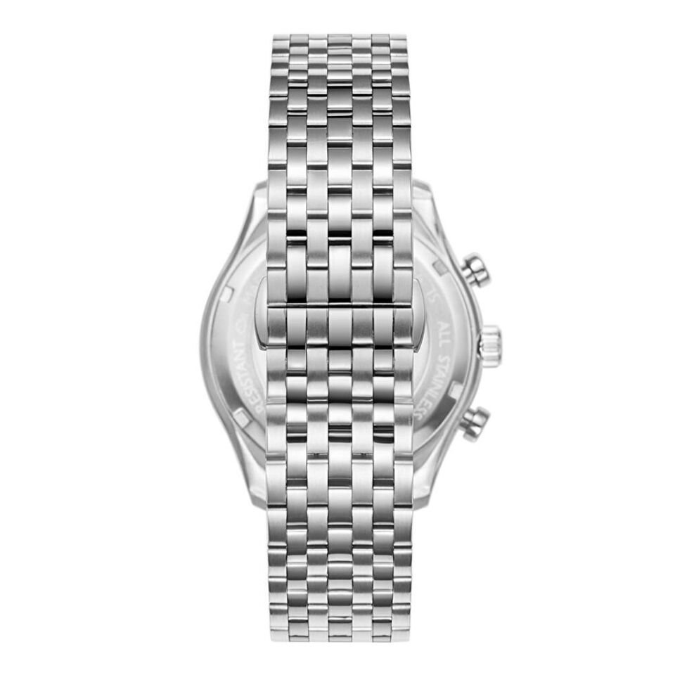 Slazenger SL.09.2487.2.04 Quartz Çelik Gri Lacivert Kadran 41 mm Erkek Kol Saati