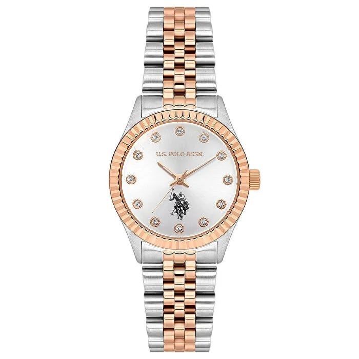 U.s. Polo Assn. USPA2086-06 Quartz Çelik Rose/Gri 30 mm Kadın Kol Saati