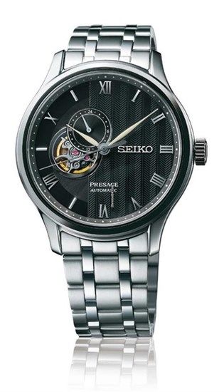 Seiko Presage SSA377J1 Quartz Çelik Gri Siyah Kadran 42 mm Erkek Kol Saati