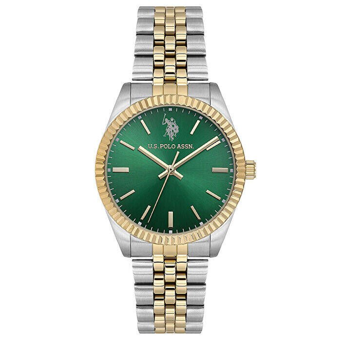 U.s. Polo Assn. USPA2103-01 Quartz Çelik Altın/Metalik Gri 34 mm Kadın Kol Saati