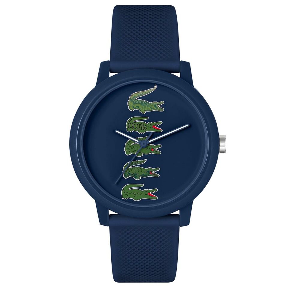 Lacoste LAC2011281 Quartz Silikon Mavi 42 mm Erkek Kol Saati