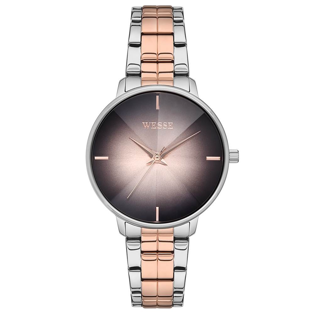 Wesse WWL108704 Quartz Çelik 36 mm Rose Gold /Gri Çelik Kadın Kol Saati