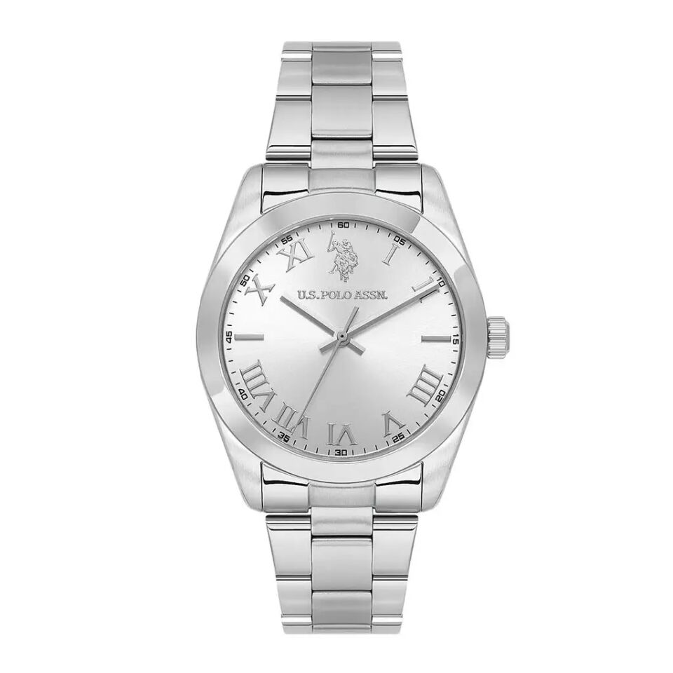 U.s Polo Assn. USPA1114-06 Quartz Çelik Gri Erkek Kol Saati
