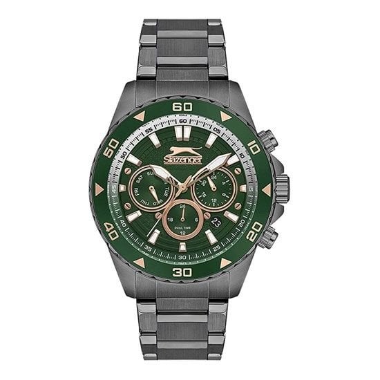 Slazenger SL.09.2329.2.01 Quartz Çelik 46 mm Siyah Erkek Kol Saati
