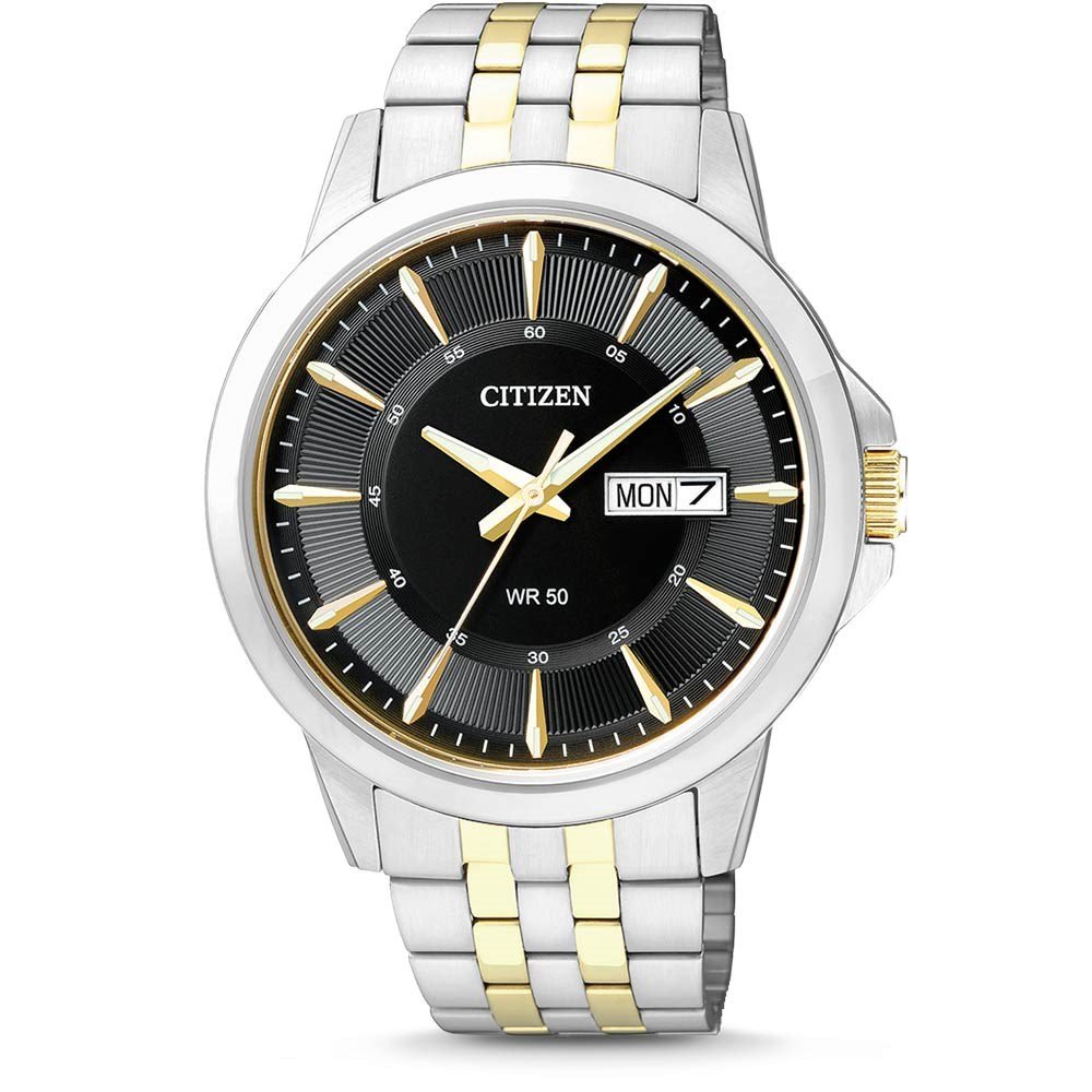 Citizen BF2018-52EE Quartz Çelik Gri Siyah Kadran 41 mm Erkek Kol Saati