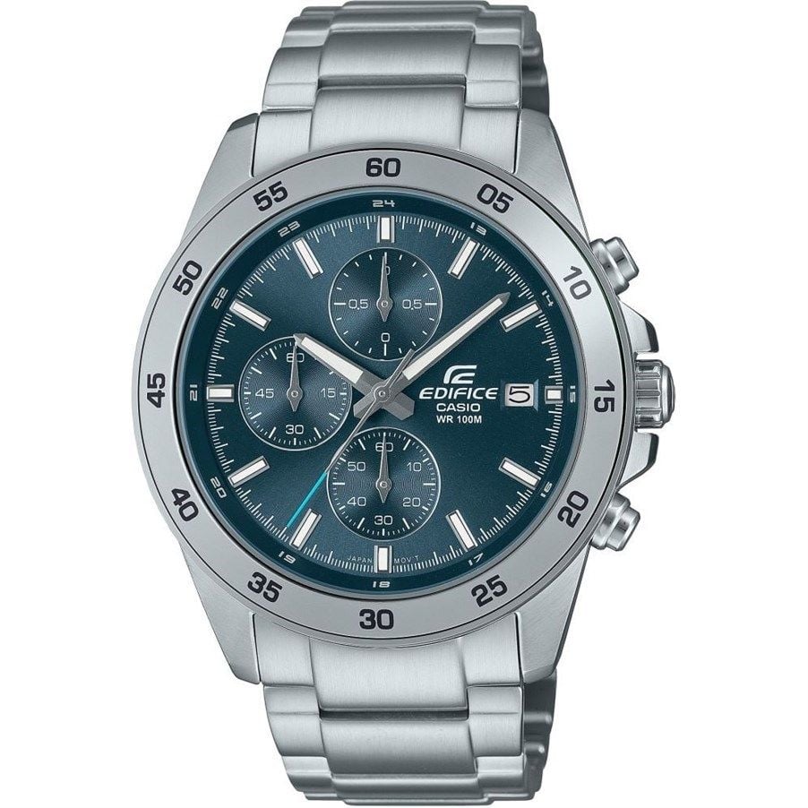 Casio EFR-526D-2AVUDF Quartz Çelik Gri 10 ATM 44 mm Erkek Kol Saati