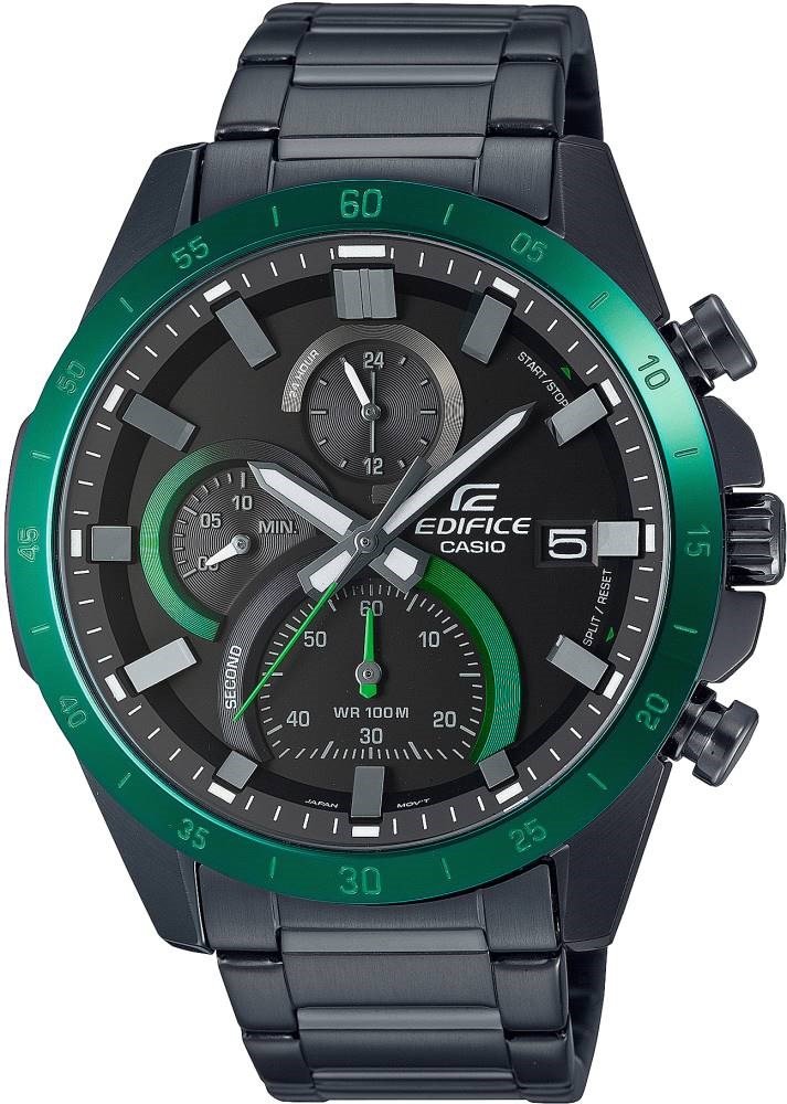 Casio EFR-571DC-1AVUDF Quartz Çelik Siyah 10 ATM 47 mm Erkek Kol Saati