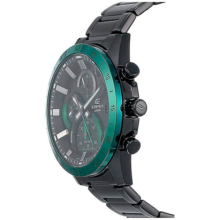 Casio EFR-571DC-1AVUDF Quartz Çelik Siyah 10 ATM 47 mm Erkek Kol Saati
