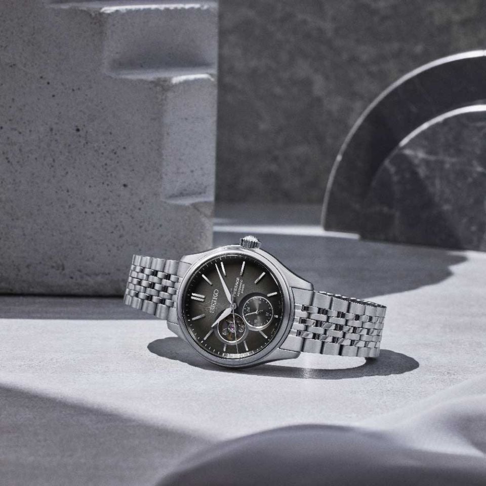 Seiko SPB471J Otomatik Çelik Gri Siyah Kadran 40 mm 10 ATM Erkek Kol Saati