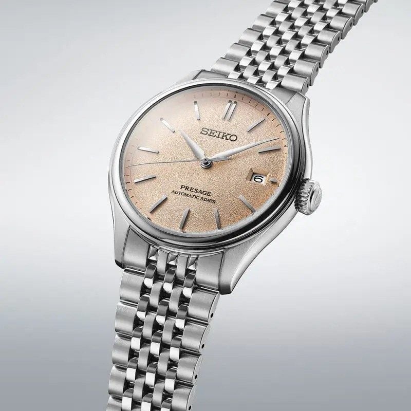 Seiko SPB467J1 Otomatik Çelik Gri Somon Kadran 40 mm Erkek Kol Saati
