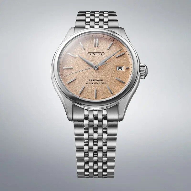 Seiko SPB467J1 Otomatik Çelik Gri Somon Kadran 40 mm Erkek Kol Saati