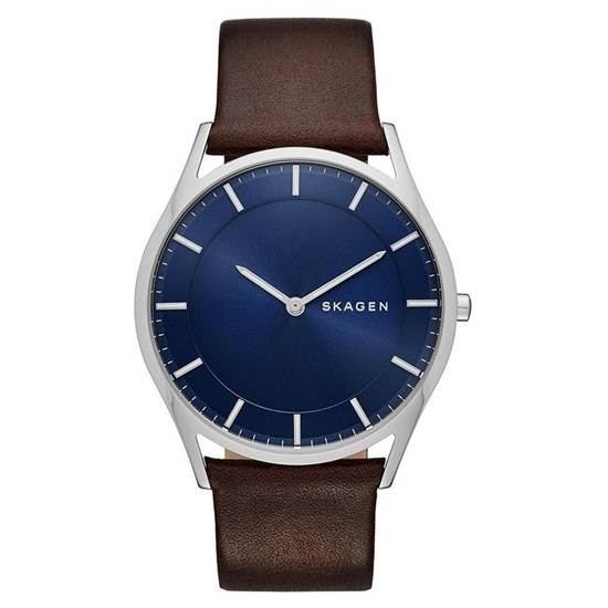 Skagen SKW6237 Quartz Deri Kahverngi 40 mm Erkek Kol Saati