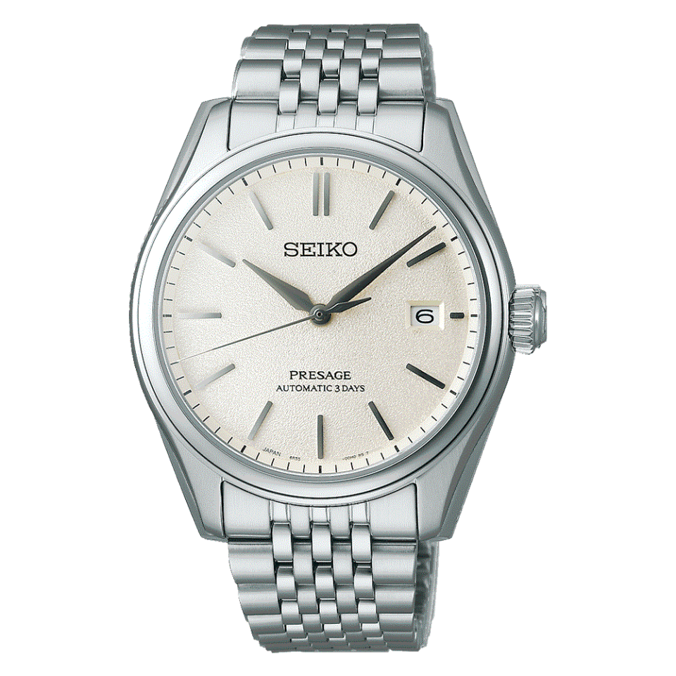 Seiko SPB463J1 Otomatik Çelik Gri Beyaz Kadran 10 ATM 40 mm Erkek Kol Saati