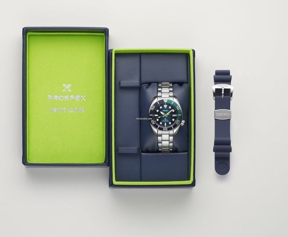 Seiko SPB431J1 Otomatik Çelik Gri Lacivert 20 ATM 45 mm Erkek Kol Saati