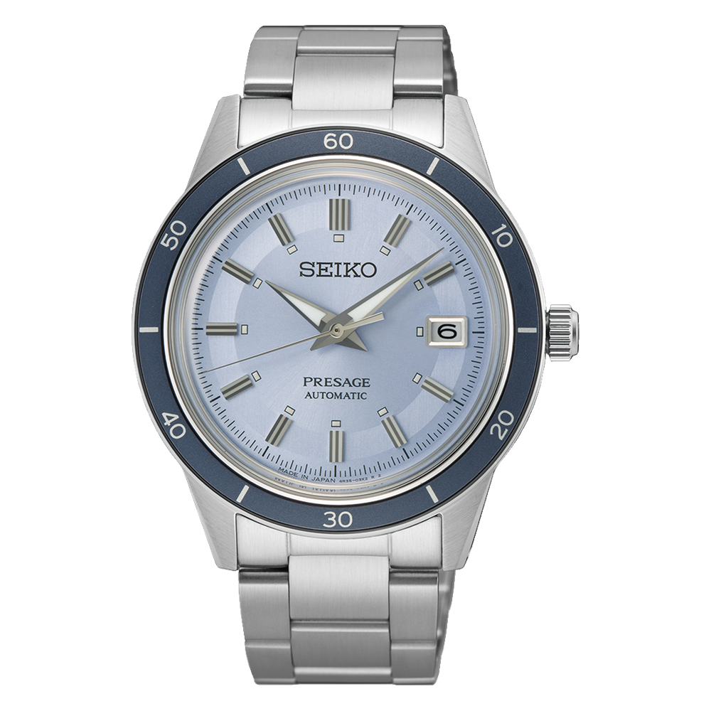 Seiko Presage SRPL19J1 Limited Edition Otomatik Çelik Gri Mavi Kadran 41 mm Erkek Kol Saati