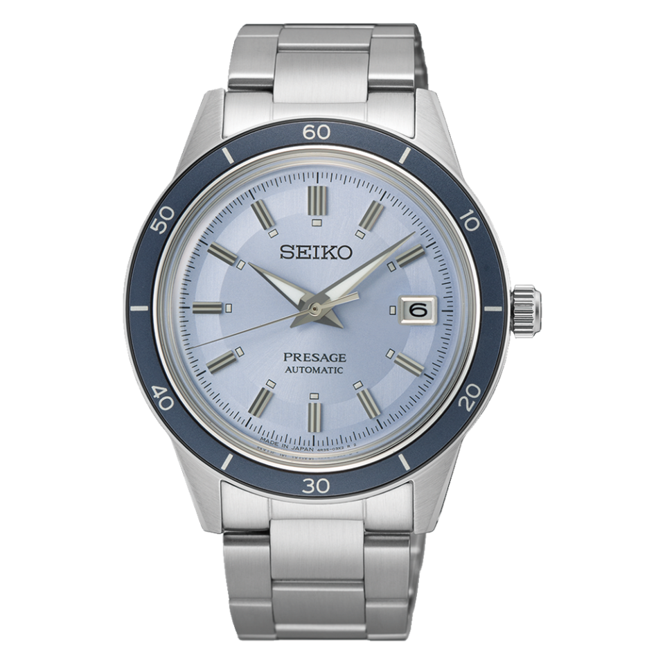 Seiko Presage SRPL19J1 Limited Edition Otomatik Çelik Gri Mavi Kadran 41 mm Erkek Kol Saati