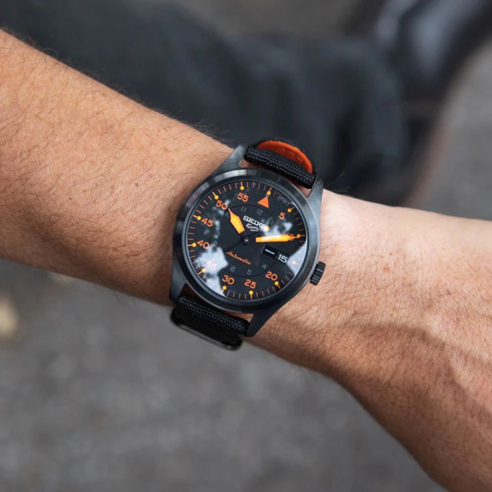 Seiko SRPH33K Otomatik Nato Hardlex Kristal 39 mm Erkek Kol Saati