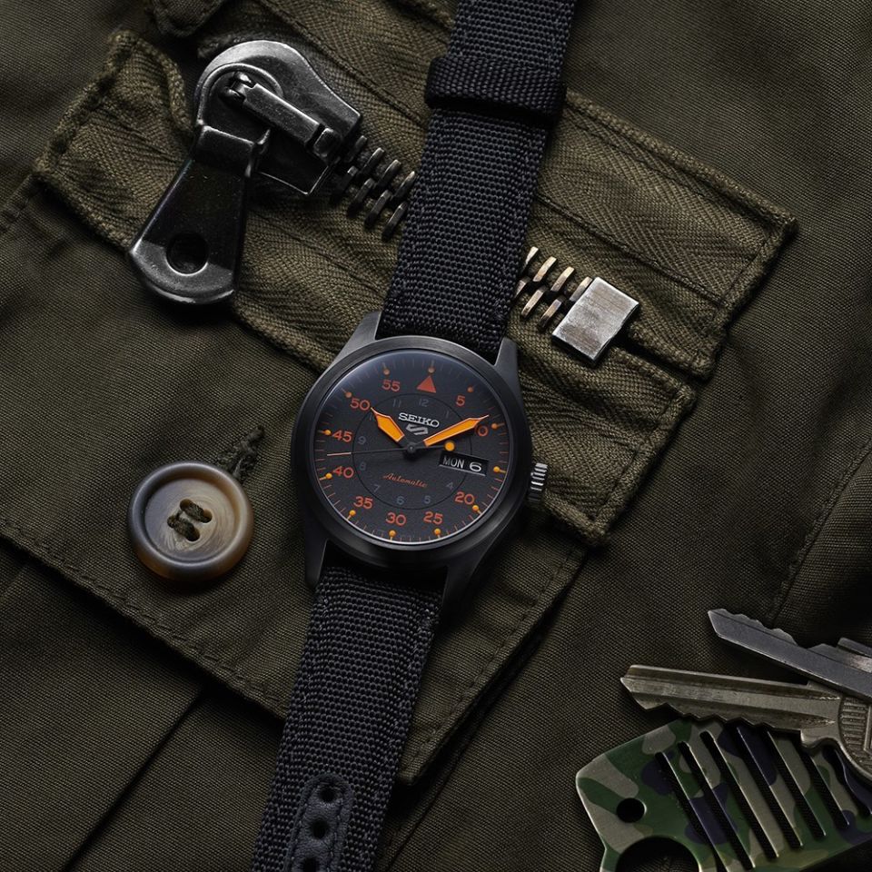 Seiko SRPH33K Otomatik Nato Hardlex Kristal 39 mm Erkek Kol Saati