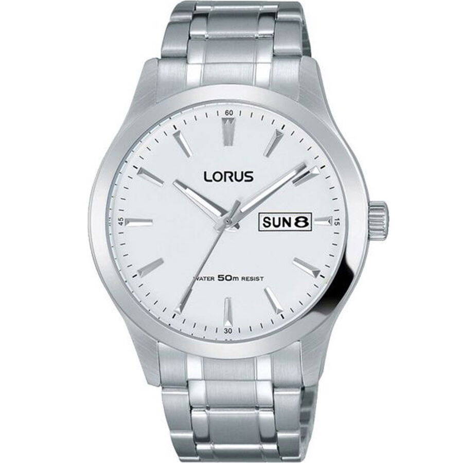 Lorus RXN25DX5 Quartz Çelik Gri 40 mm Erkek Kol Saati