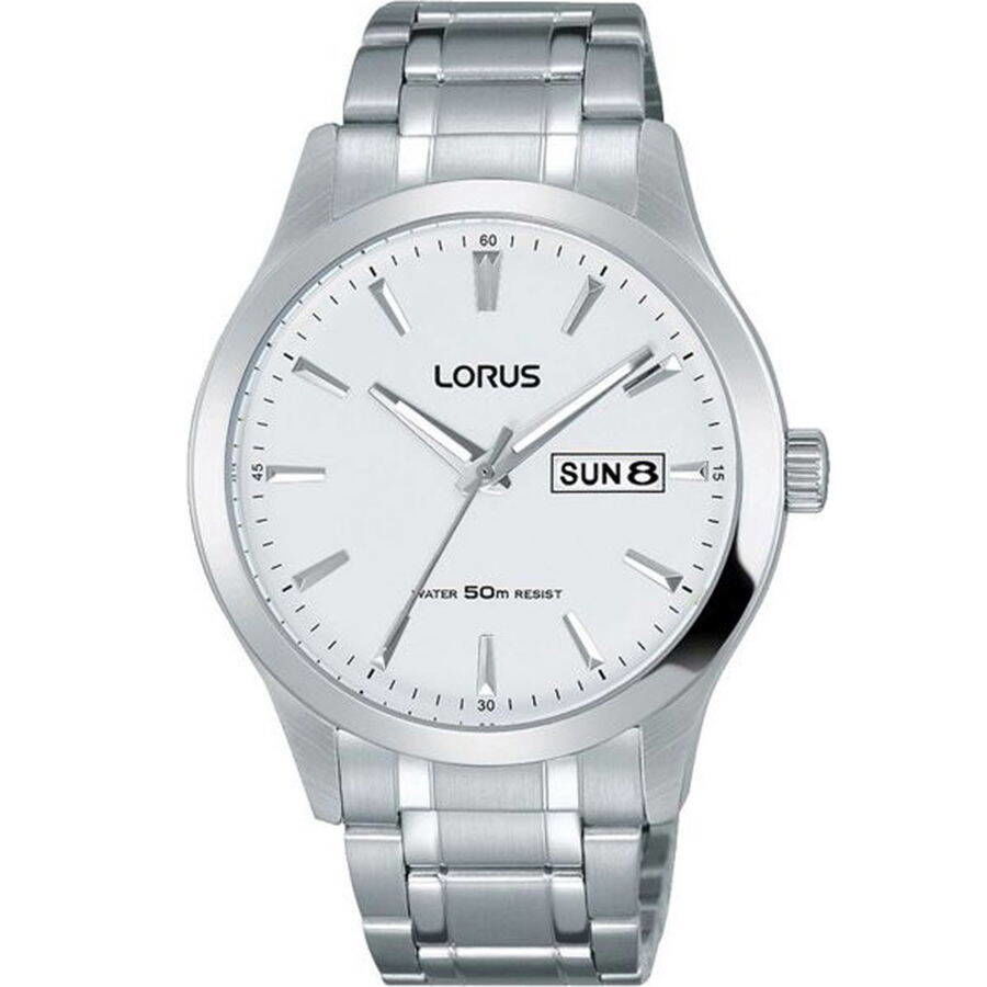 Lorus RXN25DX5 Quartz Çelik Gri 40 mm Erkek Kol Saati